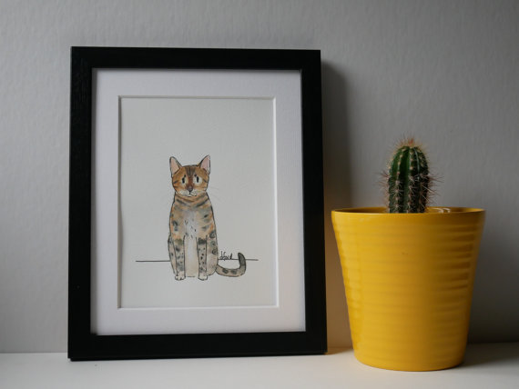 Gift idea - pet portrait